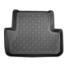 Tapis de sol en TPE adapté pour Audi A4 B8 Berline (01.2008-10.2015) - tapis de voiture - noir