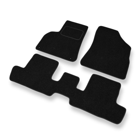 Tapis de Sol Feutres adapté pour Peugeot 3008 I (2009-2016) - tapis de voiture - noir