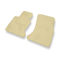 Tapis de Sol Velours adapté pour BMW 7 IV E65/E66 (2001-2008) - Premium tapis de voiture - beige