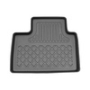 Tapis de sol en TPE adapté pour MG ZS Hybrid+ SUV (09.2024-....) - tapis de voiture - noir