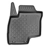 Tapis de sol en TPE adapté pour Mitsubishi Outlander III PHEV Hybrid SUV (2020-2022) - tapis de voiture - noir