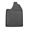 Tapis de sol en TPE adapté pour Aixam Crossover Crossover (10.2016-....) - tapis de voiture - noir
