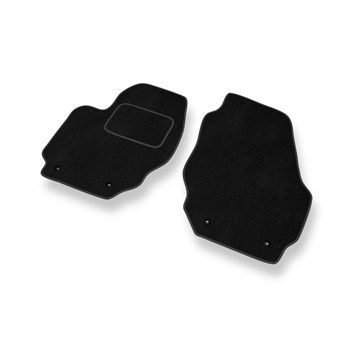 Tapis de Sol Velours adapté pour Volvo S80 II (2006-2016) - Premium tapis de voiture - noir