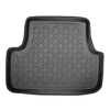 Tapis de sol en TPE adapté pour Seat Leon III Sportstourer (12.2015-10.2022) - tapis de voiture - noir