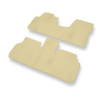 Tapis de Sol Velours adapté pour Fiat Ulysse I (1994-2002) - Premium tapis de voiture - beige