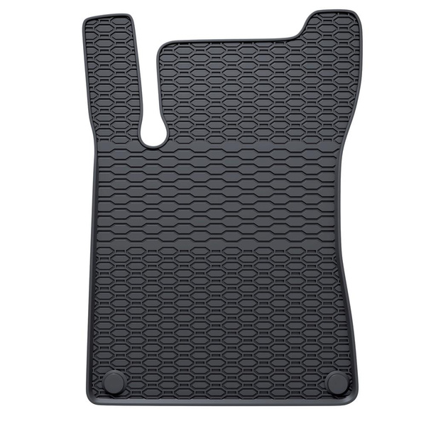 Tapis de sol en caoutchouc adapté pour Mercedes-Benz GLA H247 Crossover (2019-....) - tapis de voiture - noir - 4 pcs.
