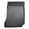 Kit tapis de coffre et tapis de voiture TPE pour: Mercedes-Benz Classe C W204 Berline (04.2007-02.2014) - sièges arrière rabattables; sans cavité gauche