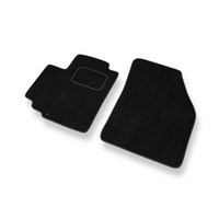 Tapis de Sol Velours adapté pour Nissan Pixo (2008-2013) - Premium tapis de voiture - noir