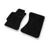 Tapis de Sol Velours adapté pour Subaru Baja I Pick-Up (2002-2006) - Premium tapis de voiture - noir