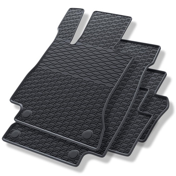 Tapis de sol en caoutchouc adapté pour Mercedes-Benz Classe E W213 (2016-2023) -