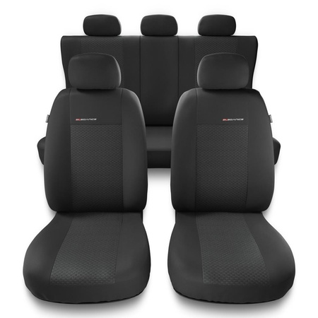 Housses de siège adaptées pour Seat Ibiza I, II, III, IV, V (1984-2019) - housse siege voiture universelles - couverture siege - UNE-3