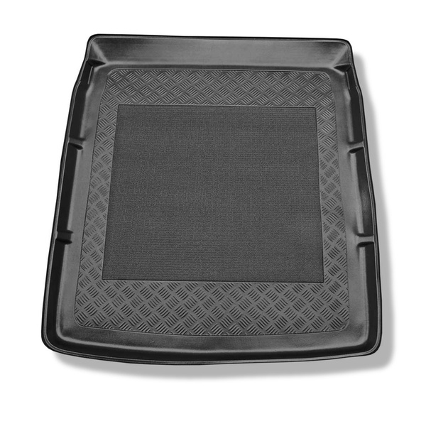 Tapis de coffre adapté pour Volkswagen Passat B7 Berline (09.2010-11.2014) - bac de coffre - protection de coffre voiture