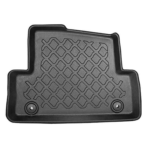 Kit tapis de coffre et tapis de voiture TPE pour: Volvo V40 II Hayon (07.2012-07.2019) - coffre supérieur;pour les voitures avec double plancher de coffre