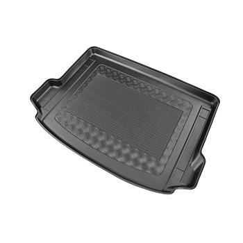 Tapis de coffre adapté pour Land Rover Range Rover Evoque L551 SUV (04.2019-....) - bac de coffre - protection de coffre voiture - aussi pour les modèles avec des rails de fixation; ainsi que pour le Plug-in