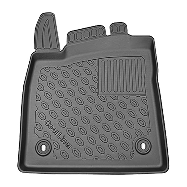 Kit tapis de coffre et tapis de voiture TPE pour: MG 4 Hayon (09.2022-....) - coffre inférieur;modèles sans plancher amovible du coffre