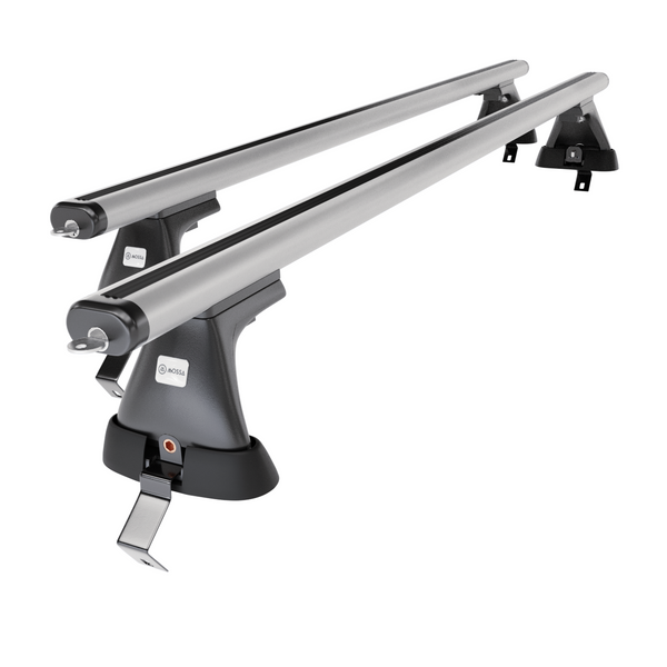 Barres de toit en aluminium adapté pour Ford C-Max mk II Ludospace (2015-2019) - Porte-Bagages de Voiture argent - toit normal