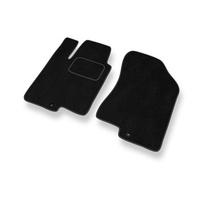 Tapis de Sol Velours adapté pour Hyundai Sonata IV (2005-2009) - Premium tapis de voiture - noir