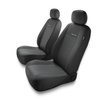 Housses de siège avant adaptées pour Fiat Bravo I, II (1995-2015) - housse siege voiture universelles - couverture siege conducteur - 2UNE-3
