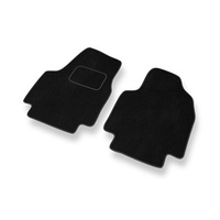 Tapis de Sol Velours adapté pour Citroen Jumpy I (1995-2007) - Premium tapis de voiture - noir