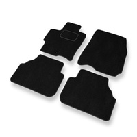 Tapis de Sol Velours adapté pour Mazda Premacy I (1999-2005) - Premium tapis de voiture - noir