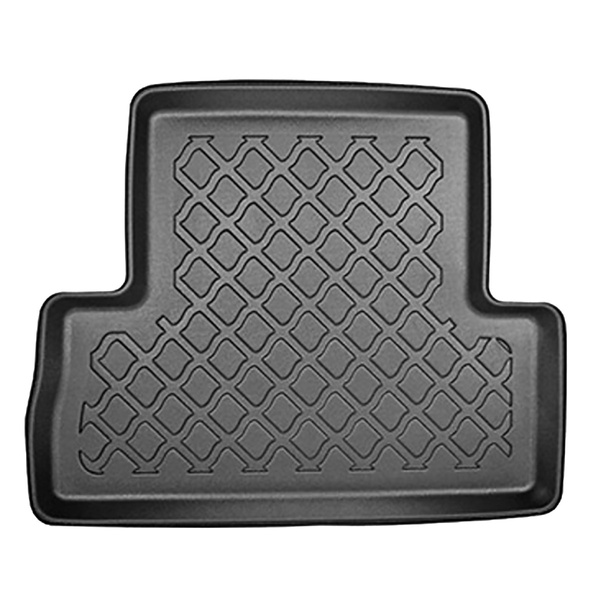 Tapis de sol en TPE adapté pour Nissan X-Trail II SUV (12.2015-10.2022) - tapis de voiture - noir
