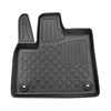 Tapis de sol en TPE adapté pour Citroen Berlingo III Van (06.2018-....) - tapis de voiture - noir