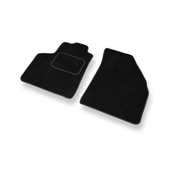 Tapis de Sol Velours adapté pour Chevrolet Rezzo (2004-2008) - Premium tapis de voiture - noir