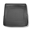 Tapis de coffre adapté pour Audi A4 B9 g-tron Avant (08.2017-02.2023) - bac de coffre - protection de coffre voiture - aussi pour les modèles avec des rails de fixation