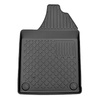 Tapis de sol en TPE adapté pour Aixam Minauto Cross Hayon (2010-2016) - tapis de voiture - noir