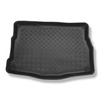 Tapis de coffre adapté pour Hyundai i30 II GD Hayon (02.2012-01.2017) - bac de coffre - protection de coffre voiture - coffre supérieur (derrière le rangement)