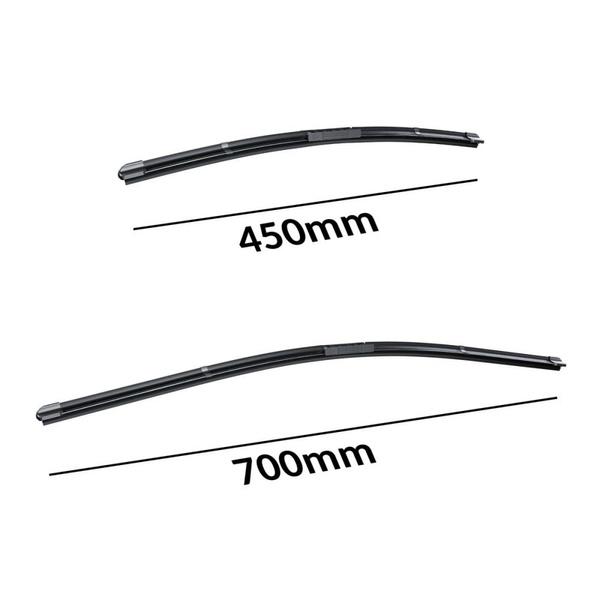 Balais d'essuie-glace de pare-brise adaptés pour Tesla Model S Coupé (08.2011-....) - balais plat