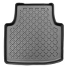 Tapis de sol en TPE adapté pour Skoda Superb III Liftback (12.2015-10.2022) - aussi pour la version hybride - tapis de voiture - noir