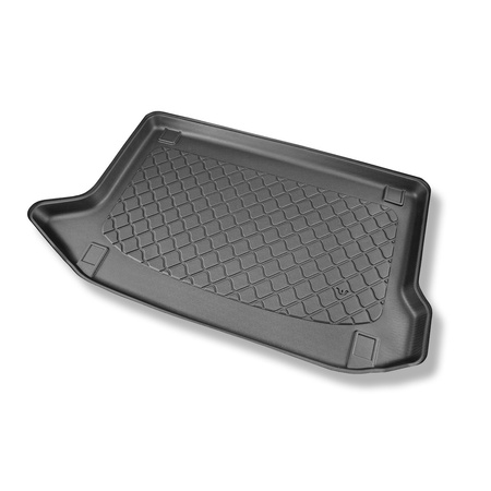 Tapis de coffre adapté pour Hyundai Kona SUV (11.2017-....) - bac de coffre - protection de coffre voiture