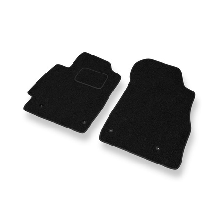 Tapis de Sol Feutres adapté pour Mazda 2 II (2007-2014) - tapis de voiture - noir