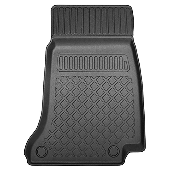 Tapis de sol en TPE adapté pour Mercedes-Benz Classe E W213 Berline (12.2015-10.2022) - ainsi que pour le Plug-in - tapis de voiture - noir