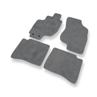 Tapis de Sol Velours adapté pour Hyundai Elantra III (2000-2006) - Premium tapis de voiture - gris