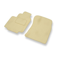 Tapis de Sol Velours adapté pour Daewoo Musso (1995-2005) - Premium tapis de voiture - beige