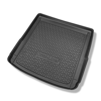 Tapis de coffre adapté pour Audi A4 B9 Allroad (11.2015-2024) - bac de coffre - protection de coffre voiture - aussi pour les modèles avec des rails de fixation; aussi pour la version Quattro