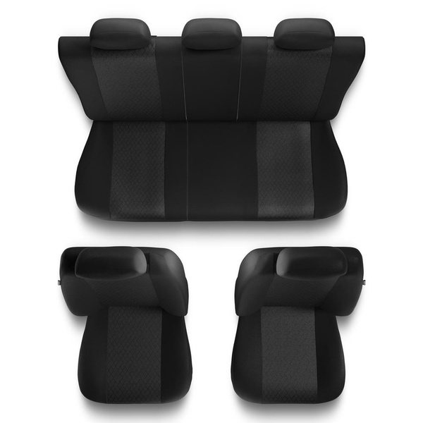 Housses de siège adaptées pour Seat Ibiza II, III, IV, V (1993-....) - housse siege voiture universelles - couverture siege - PF-G