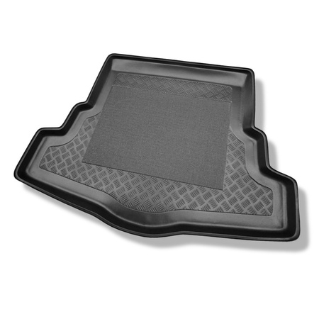 Tapis de coffre adapté pour Alfa Romeo 159 Berline (09.2005-2011) - bac de coffre - protection de coffre voiture - sans roue de secours complète