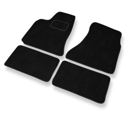 Tapis de Sol Velours adapté pour Chrysler 300C I Berline, Touring (2005-2010) - Premium tapis de voiture - noir