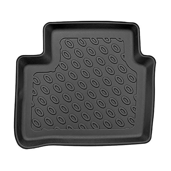 Tapis de sol en TPE adapté pour Nissan Qashqai III MHEV Mild Hybrid Crossover (06.2021-....) - tapis de voiture - noir