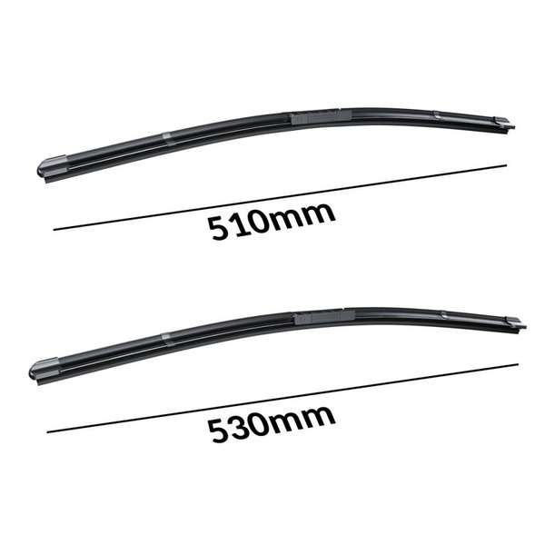 Balais d'essuie-glace de pare-brise adaptés pour Honda CR-V II SUV (07.2002-09.2006) - balais plat