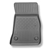 Tapis de sol en TPE adapté pour BMW 4 G22, G26 Coupé, Gran Coupé (10.2020-....) - tapis de voiture - noir