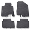 Tapis de sol en caoutchouc adapté pour Hyundai i30 II (2012-2017) - tapis de voiture - noir