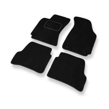 Tapis de Sol Velours adapté pour Volkswagen Passat B5 (1996-2005) - Premium tapis de voiture - noir