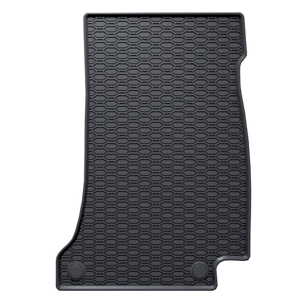 Tapis de sol en caoutchouc adapté pour Mercedes-Benz Classe E W213 Coupé, Break, Berline (2016-2023) - tapis de voiture - noir - 4 pcs.