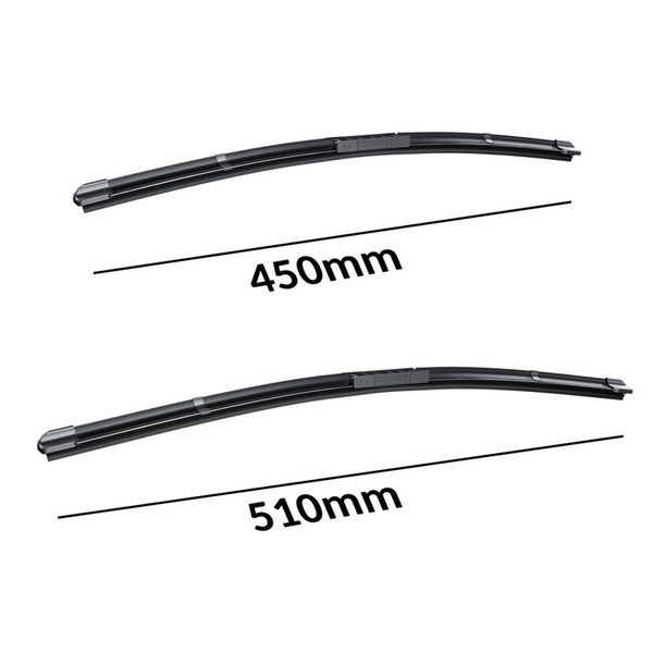 Balais d'essuie-glace de pare-brise adaptés pour Honda Insight Coupé (01.2000-12.2006) - balais plat