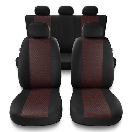 Housses de siège adaptées pour Alfa Romeo 159 (2005-2011) - housse siege voiture universelles - couverture siege - PF-RD