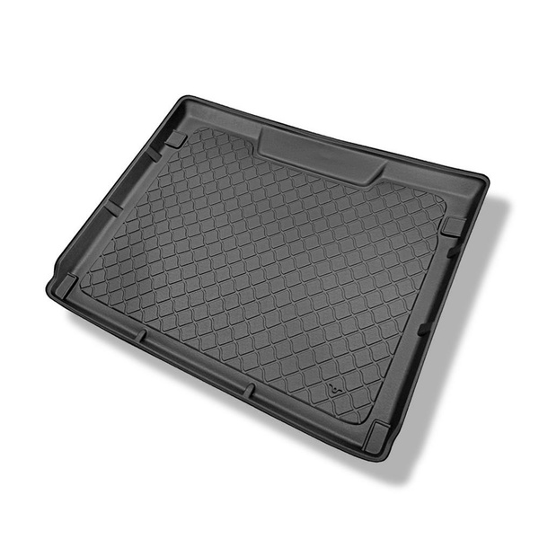 Kit tapis de coffre et tapis de voiture TPE pour: Mercedes-Benz Citan W415 Tourer (10.2012-08.2021) - 5 places;entraxe 2.697 mm;sans 3ème rangée
